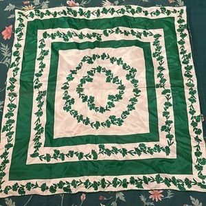 vintage hand rolled scarf